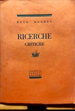 Ricerche critiche