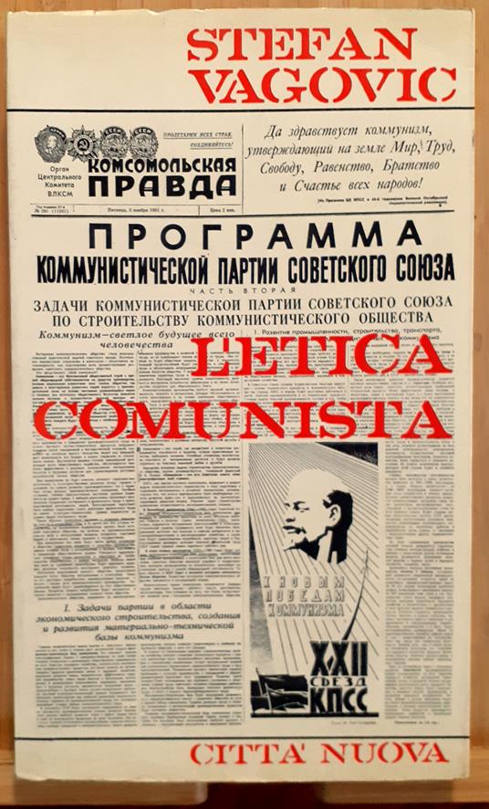 L' etica comunista - Stefan Vagovic - copertina