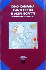 Canti orfici e altri scritti