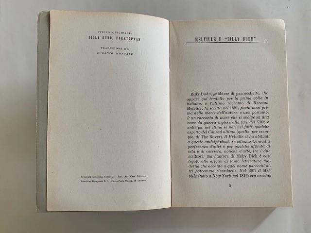 La storia di Billy Budd