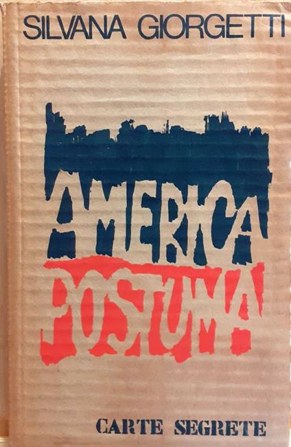 America postuma - Silvana Giorgetti - copertina