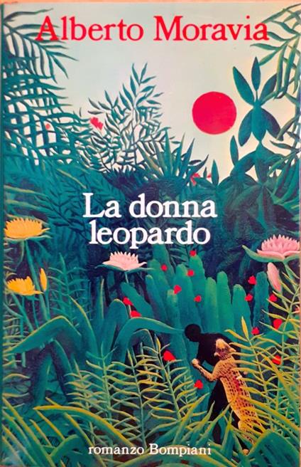 La donna leopardo - Alberto Moravia - copertina