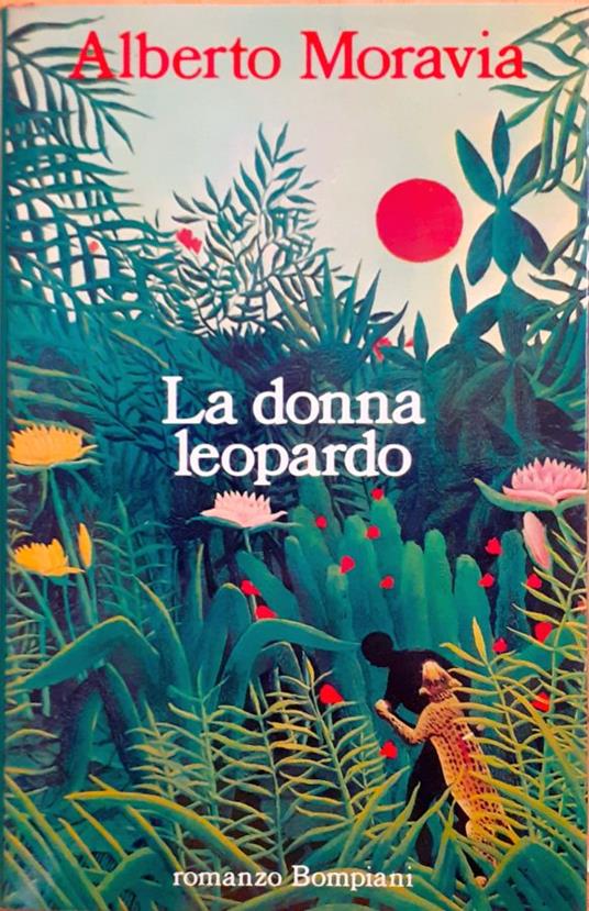 La donna leopardo - Alberto Moravia - copertina