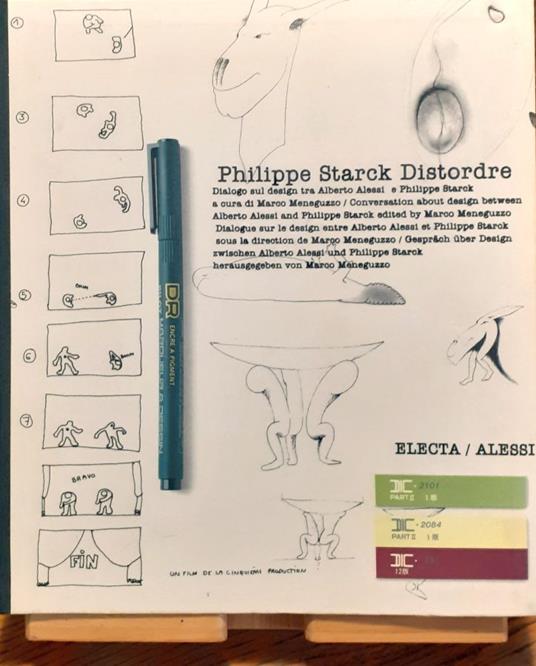 Philippe Starck Distordre. Dialogo sul design tra Alberto Alessi e Philippe Starck - Alberto Alessi - copertina