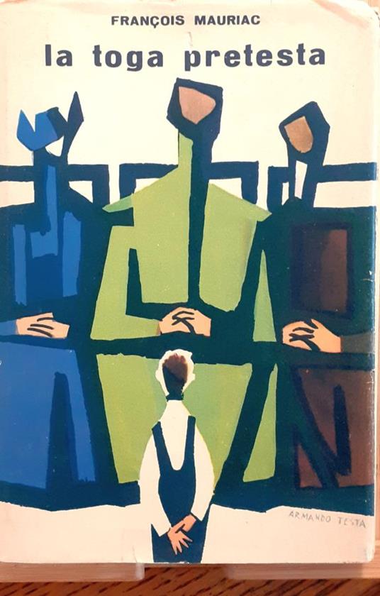 La toga pretesta - François Mauriac - copertina