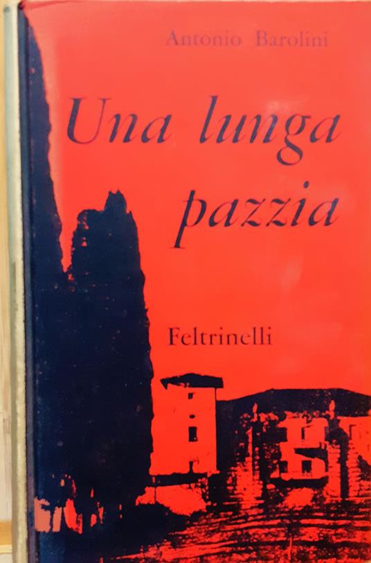 Una lunga pazzia - Antonio Barolini - copertina