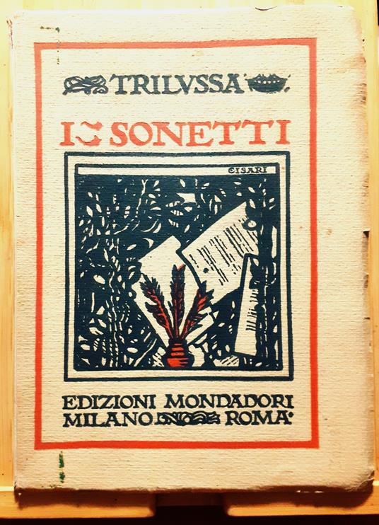 I sonetti - Trilussa - copertina