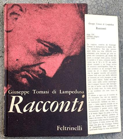 Racconti - Giuseppe Tomasi di Lampedusa - copertina