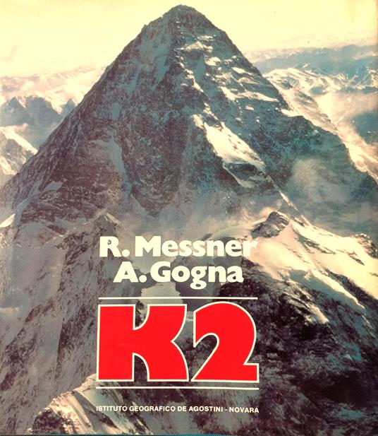 K2 - Reinhold Messner - copertina