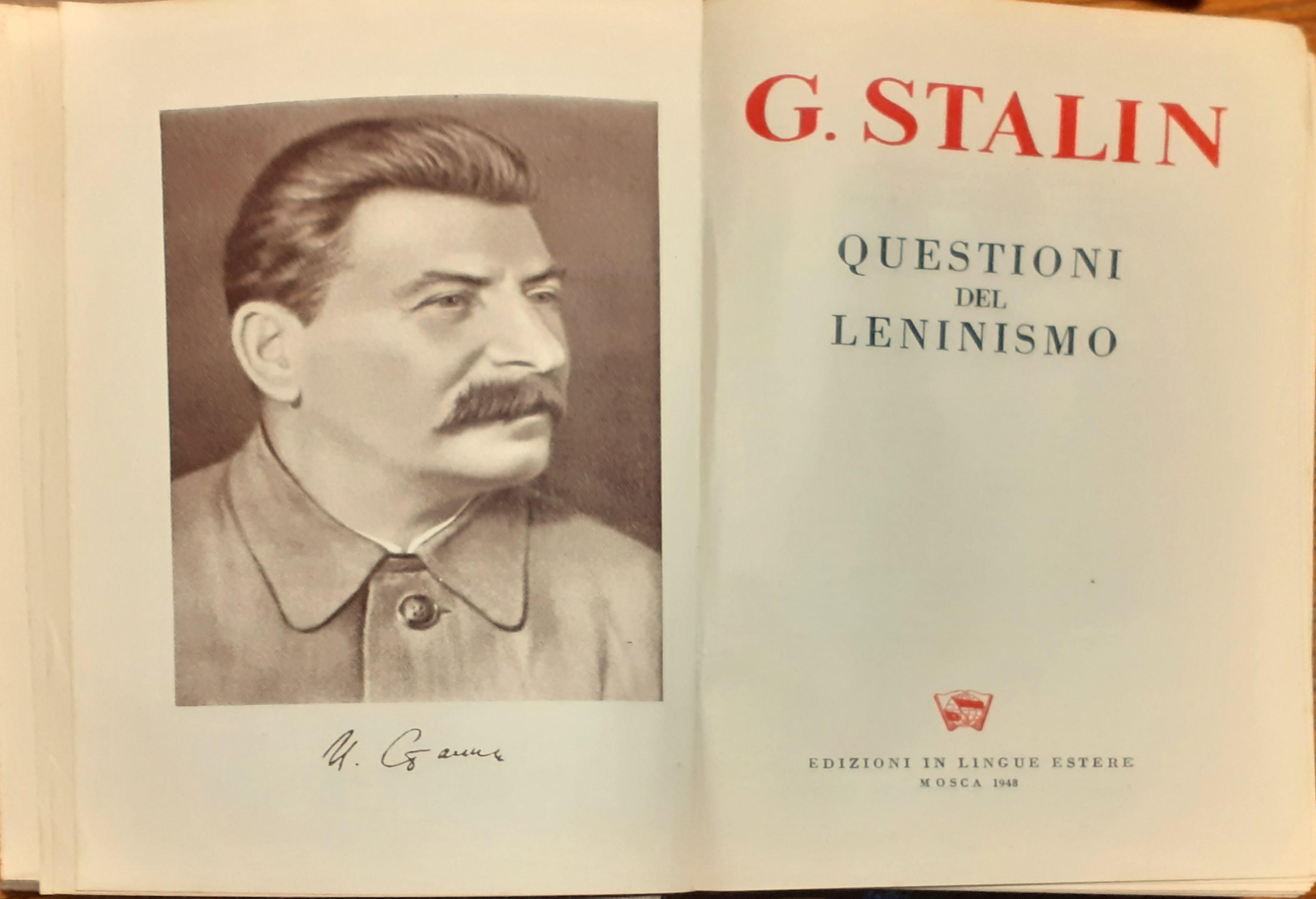 Questioni del leninismo