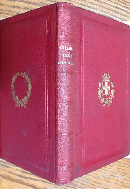 Il viaggio per l'Italia di Giannettino. Parte prima (L'Italia superiore) - Carlo Collodi - copertina