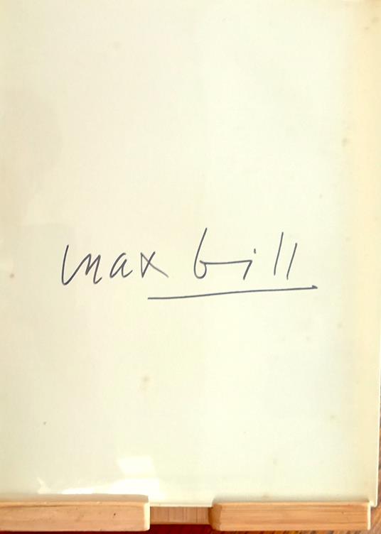 Max Gill - Max Bill - copertina