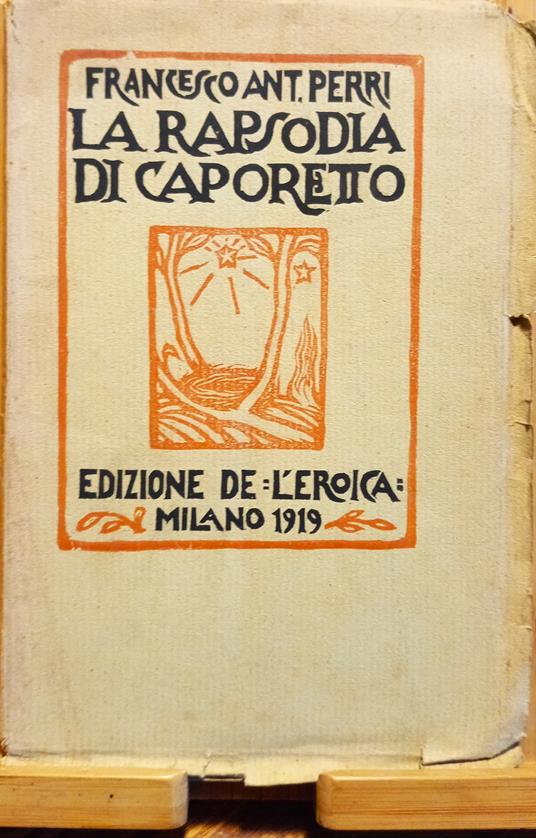 La Rapsodia di Caporetto - Francesco Perri - copertina