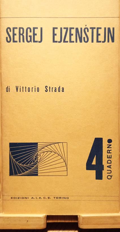 Sergej Ejzenstejn - Vittorio Strada - copertina