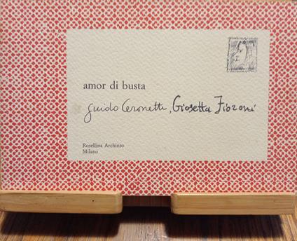 Amor di Busta - Guido Ceronetti - copertina