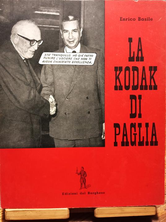 La Kodak di paglia - Enrico Basile - copertina