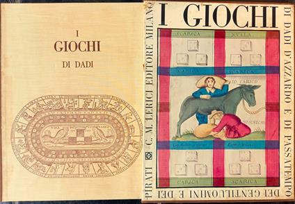 I giochi di dadi d'azzardo e di passatempo dei gentiluomini e dei pirati - Ilio Negri - copertina