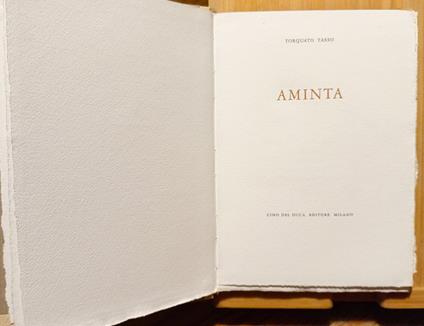 Aminta - Torquato Tasso - copertina