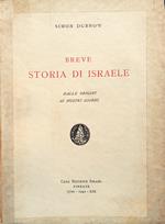 Breve storia di Israele dalle origini ai nostri giorni