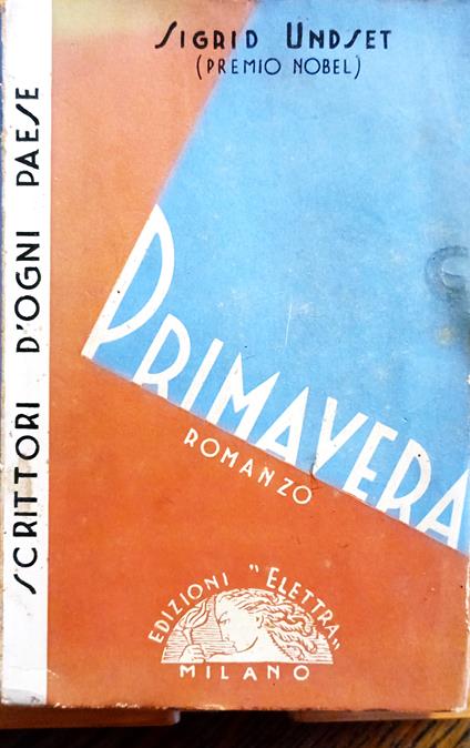Primavera. Romanzo - Sigrid Undset - copertina