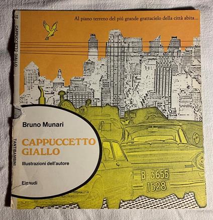 Cappuccetto Giallo - Bruno Munari - copertina