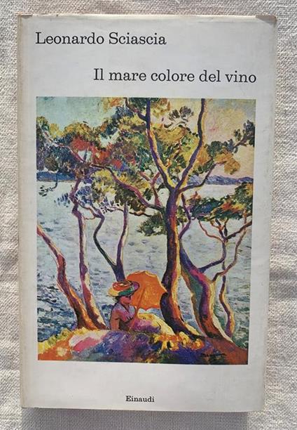 Il mare colore del vino - Leonardo Sciascia - copertina