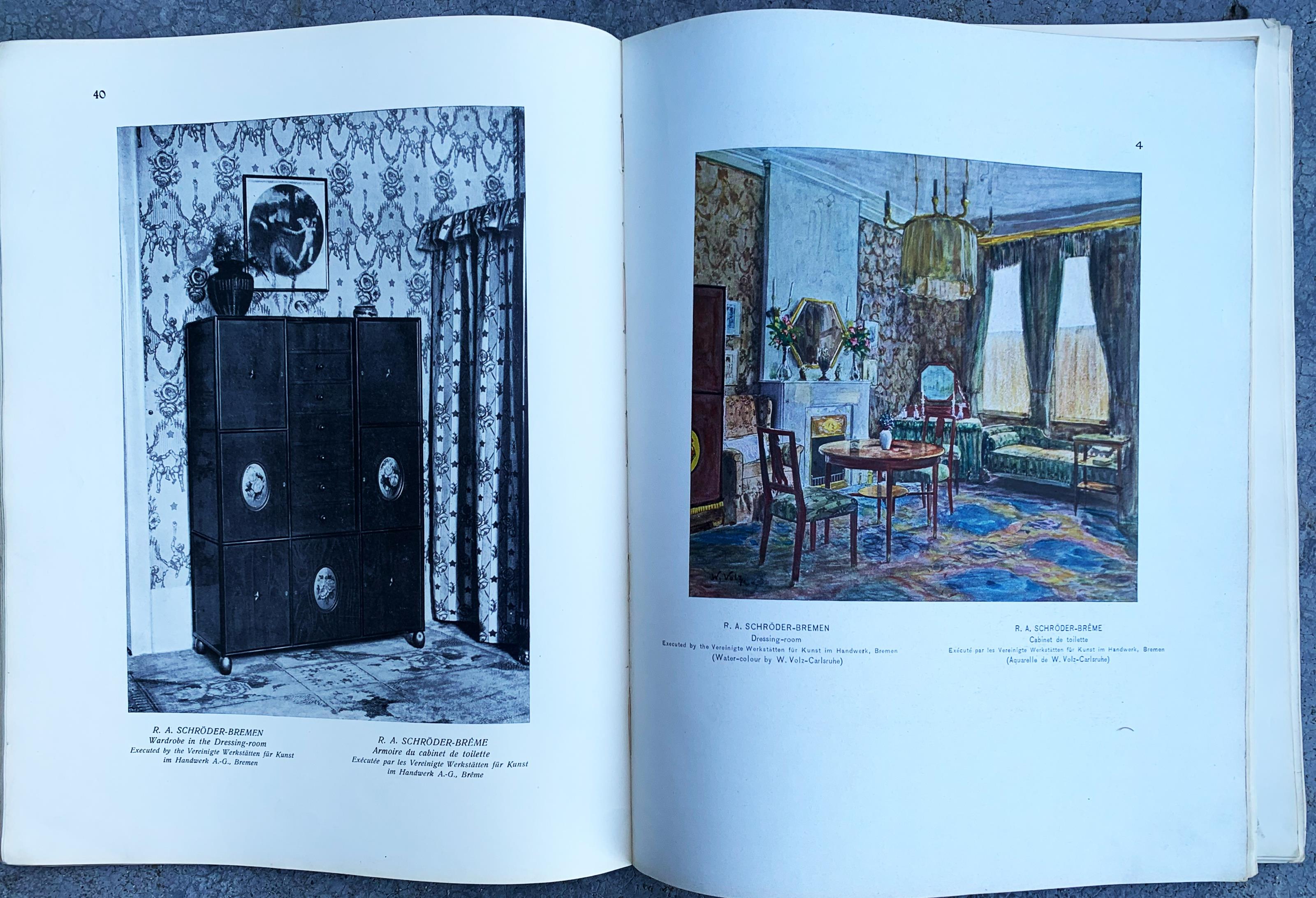 La décoration intérieure allemande et les métiers d'art à l'Exposition de Bruxelles 1910