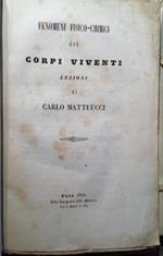 Fenomeni Fisico-Chimici Dei Corpi Viventi