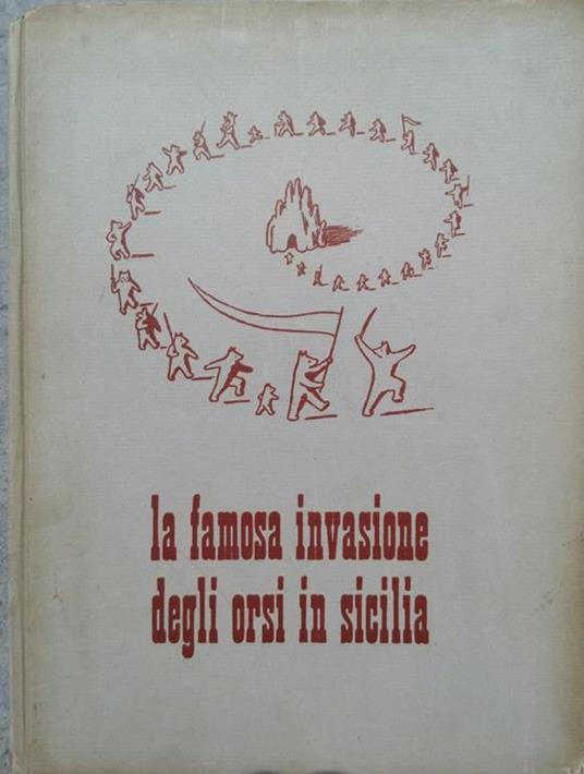 Dino Buzzati La famosa invasione degli orsi in Sicilia Rizzoli Milano 1945 - Dino Buzzati - copertina