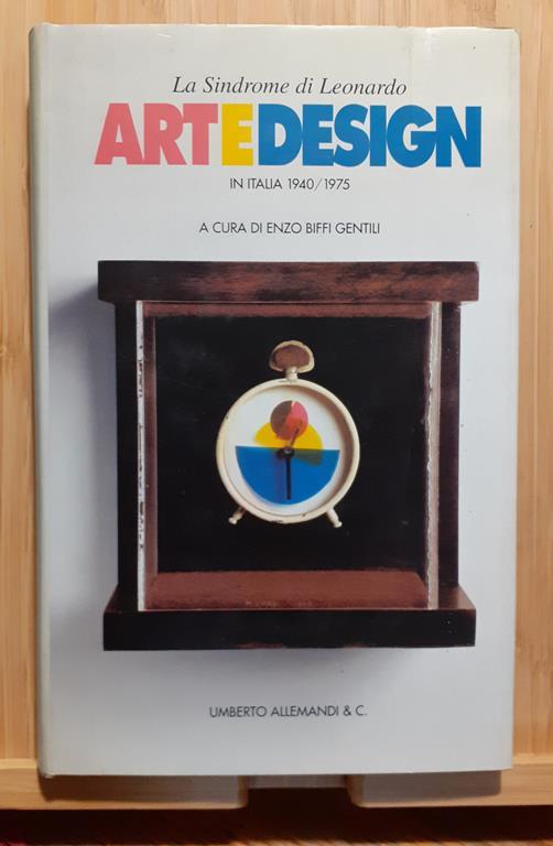 La sindrome di Leonardo ARTE DESIGN Allemandi Torino 1995 - copertina