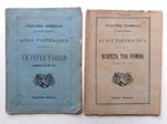 2 Libretti Teatro Comico in dialetto piemontese di L. Pietracqua Torino 1862/1890