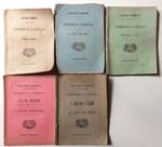 5 libretti Teatro comico in dialetto piemontese di F. Garelli 1873/74/88/89