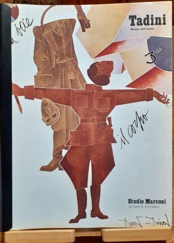 Tadini "Museo dell'uomo" catalogo Studio Marconi 1974 - Emilio Tadini - copertina