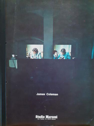 James Coleman catalogo Studio Marconi 1975 - James Coleman - copertina