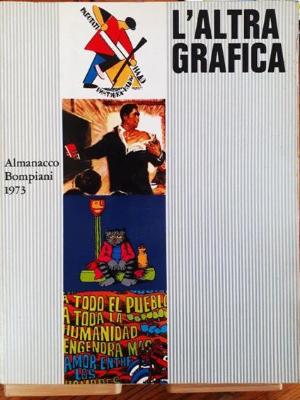 Almanacco Bompiani 1973 copertina di Bruno Munari - Rita Cirio - copertina
