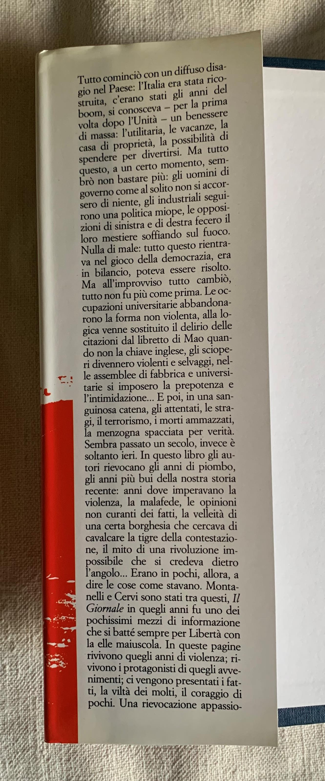 L' Italia degli Anni di piombo