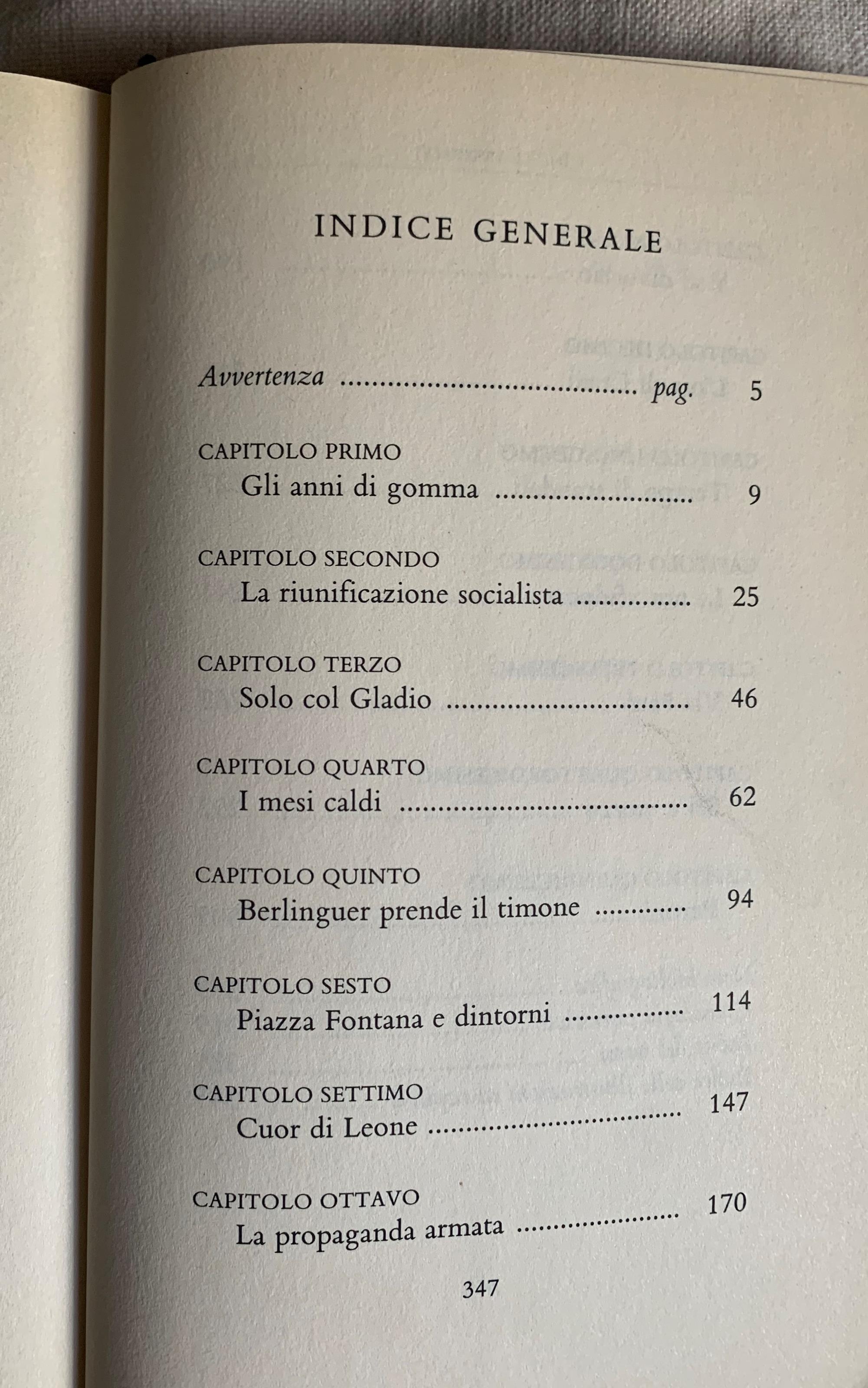 L' Italia degli Anni di piombo