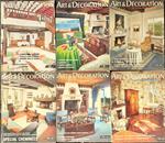 Art & Décoration rivista sei numeri 1972/75