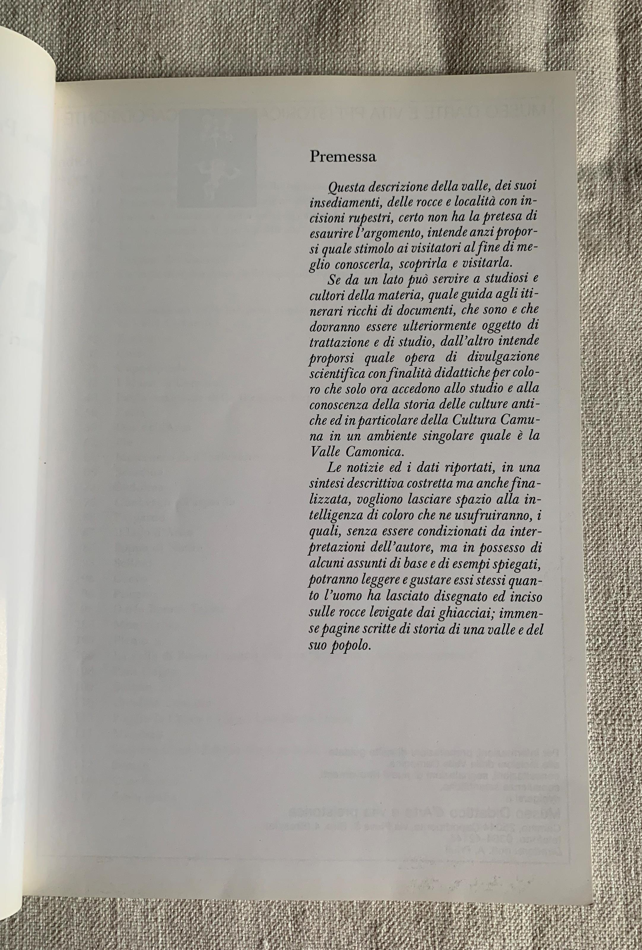 Preistoria in Valle Camonica. Itinerari illustrati dei siti e dell'Arte Rupestre