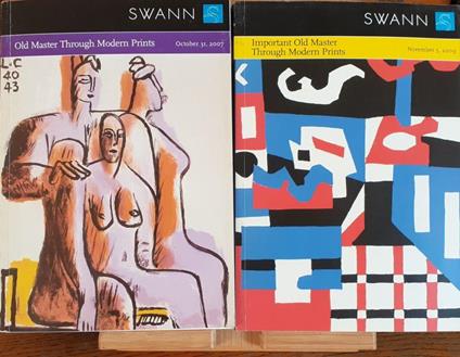 Due cataloghi Modern Prints 2007/2009 - copertina