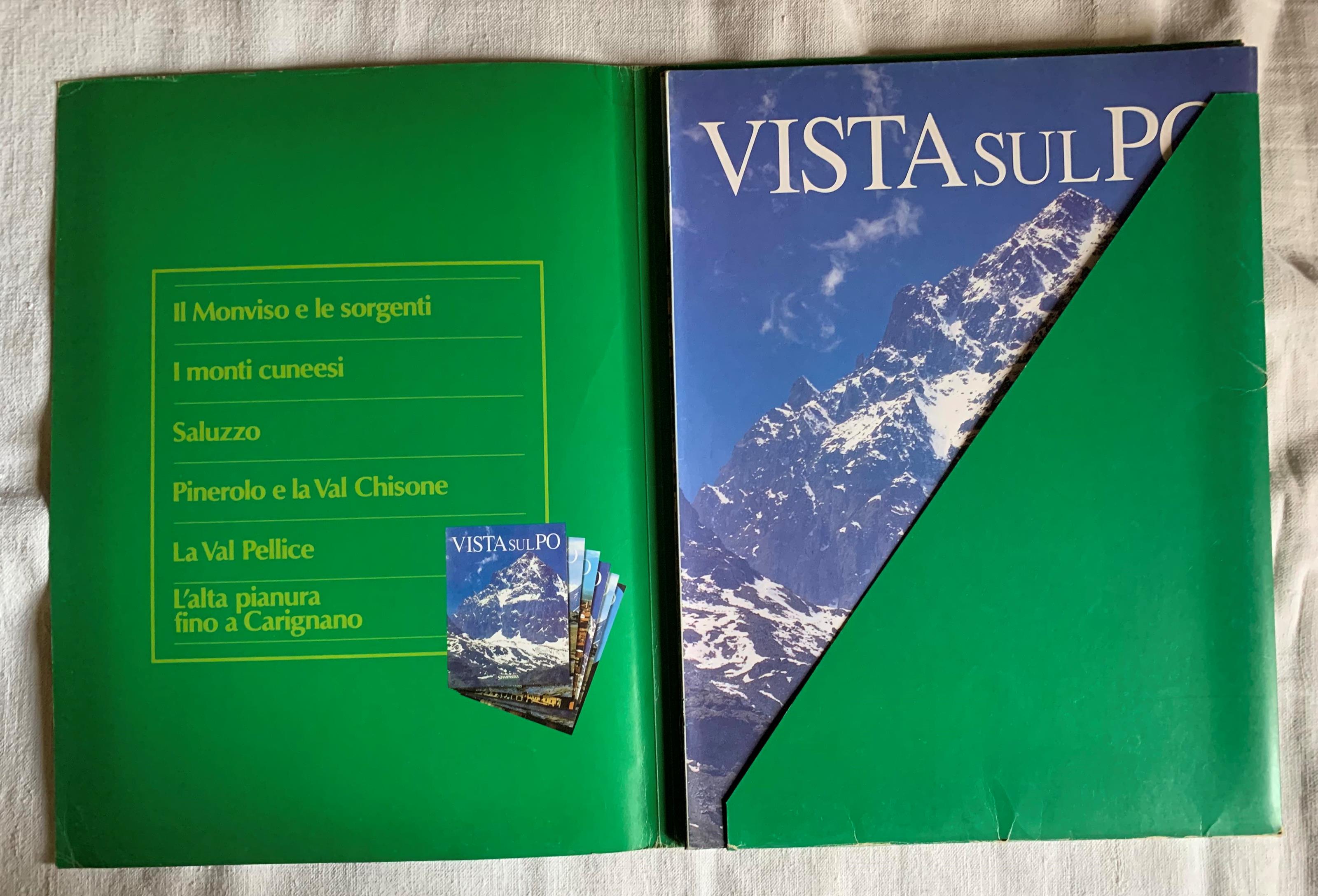Vista su Po. Il corso alpino. Il Monviso e le sorgenti - I monti cuneesi - Saluzzo - Pinerolo e la Val Chisone - La Val Pellice - L'alta pianura fino a Carignano