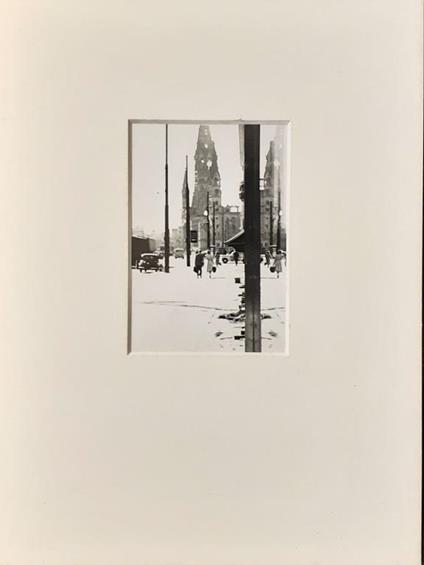 Fotografia originale di Werner Eckelt Berlino dopo i bombardamenti - copertina