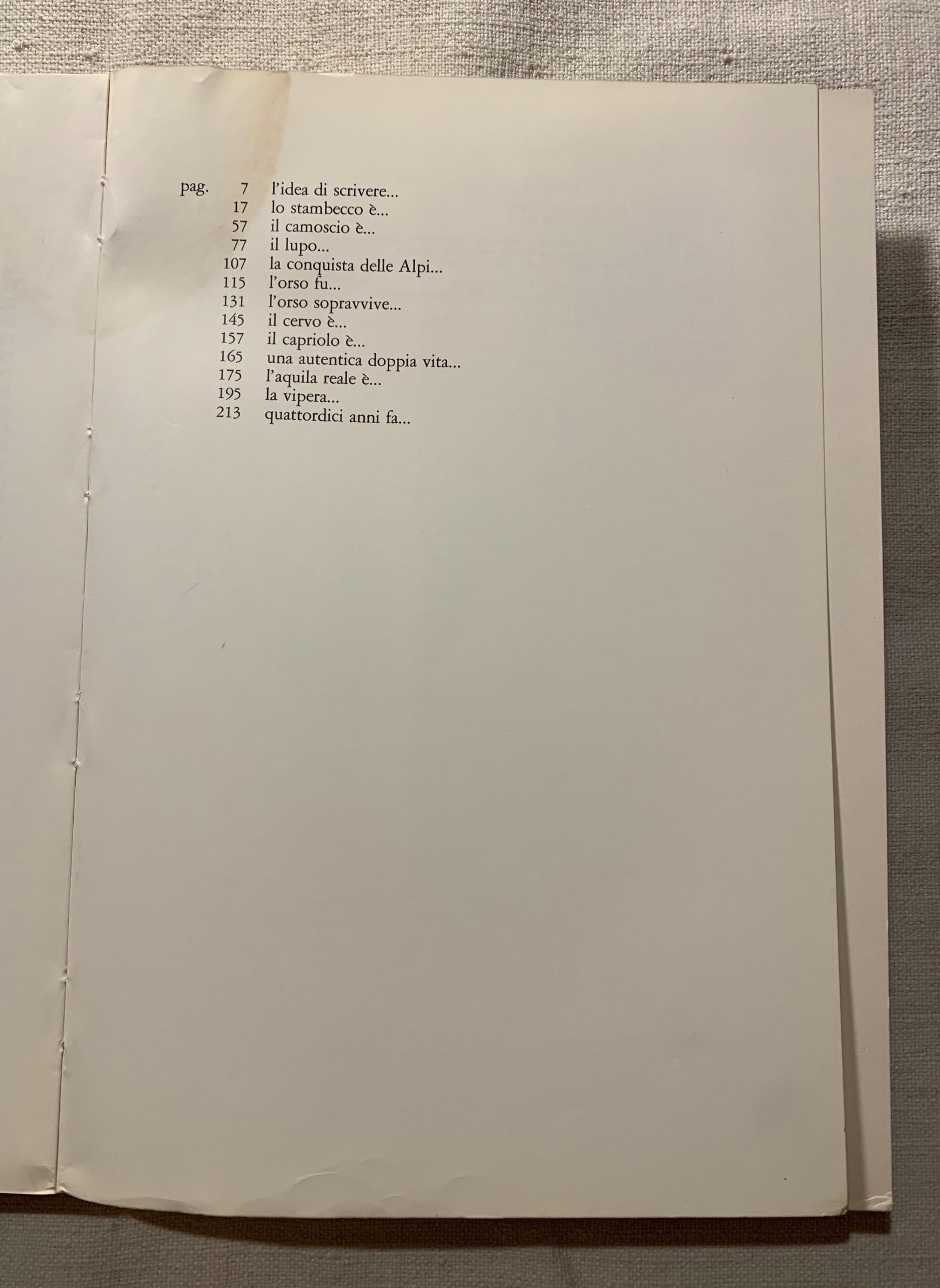 Lo stambecco, il lupo & l'orso e gli altri animali dei parchi nazionali italiani tra mito, leggenda e realtà