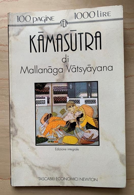 Kāmasutra - Mallanaga Vatsyayana - copertina