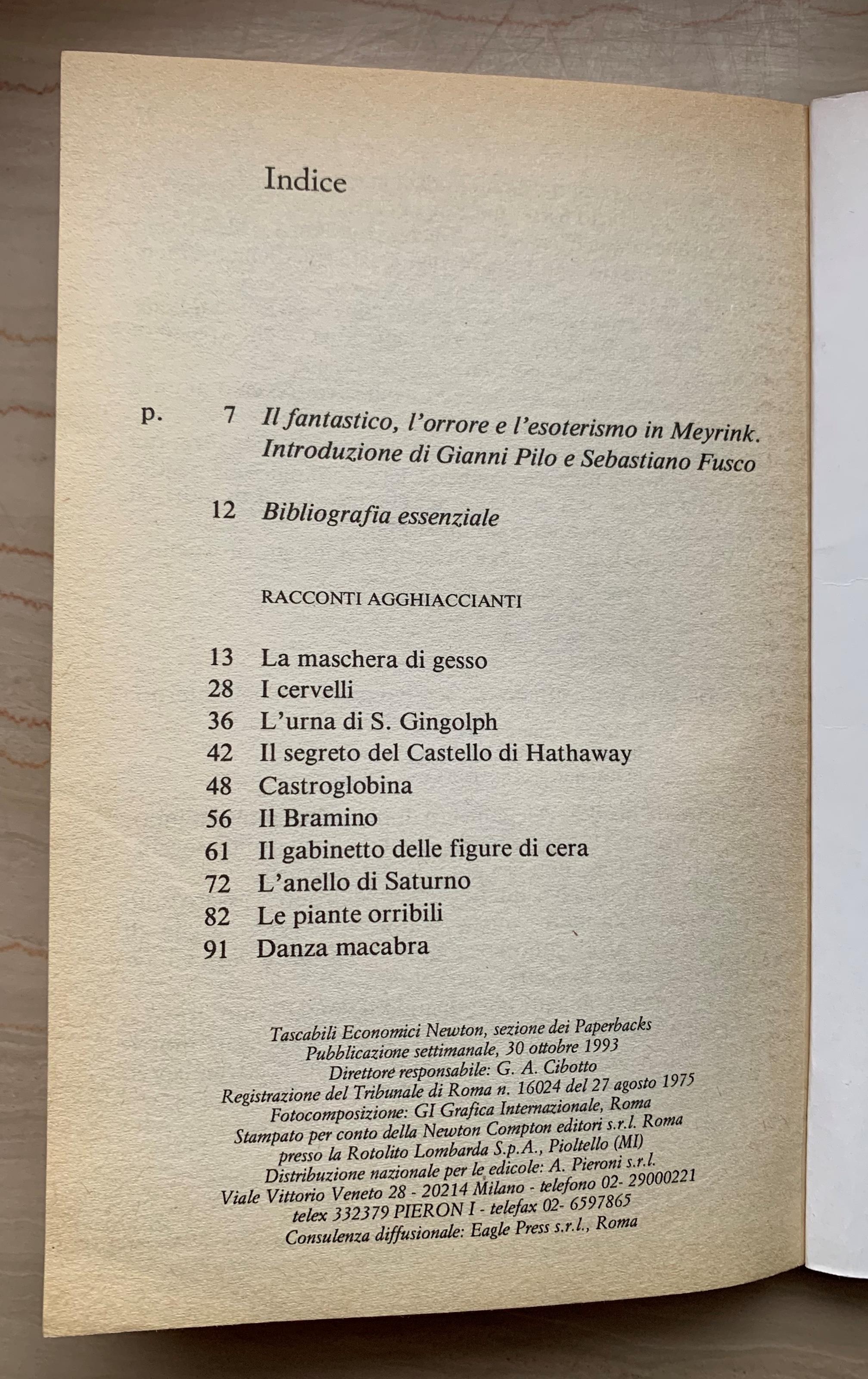 Racconti agghiaccianti