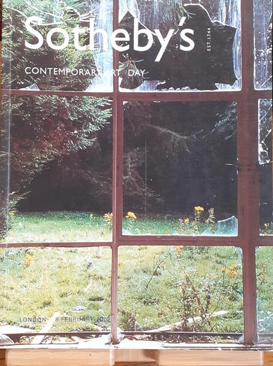 Sotheby's  auction Contemporary Art London Febbraio 2002 - copertina