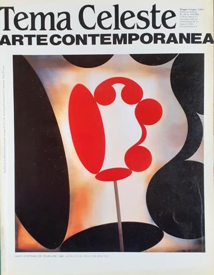 Tema Celeste Arte Contemporanea rivista edizione italiana n° 31- 1991 - Demetrio Paparoni - copertina