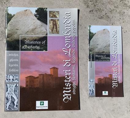 Lotto: Misteri Di Lombardia: Streghe, Fantasmi, Leggende, Credenze Popolari / Misteries Of Lombardy... ...Witches, Ghosts, Legends, Folklore + Itinerari / Itineraries - copertina