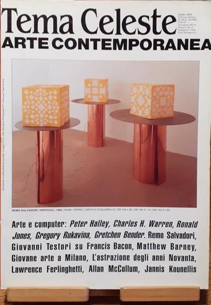 Tema Celeste rivista d'Arte contemporanea Estate 1993 n°41 - copertina