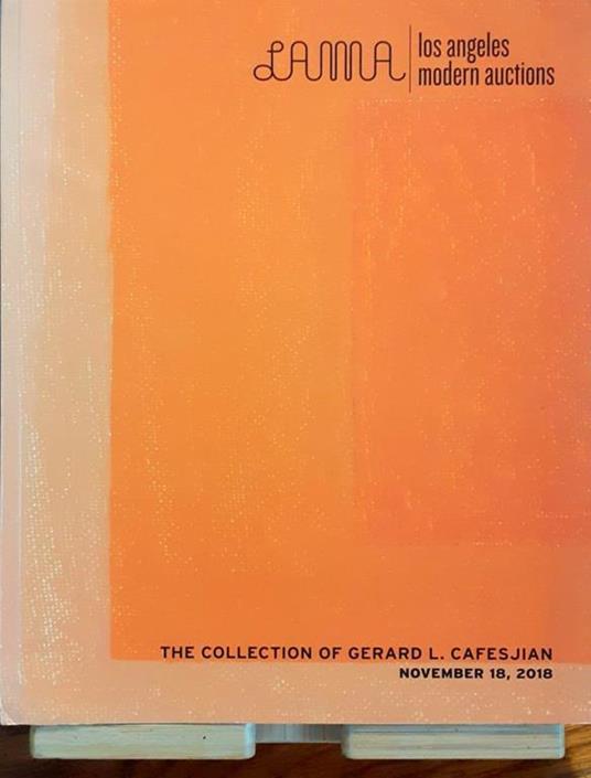 Los Angeles Modern Auctions The Collection of Gerard L. Cafesjian 2018 - Lam - copertina